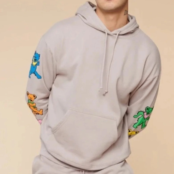Other - Grateful Dead Bears Hoodie, Grey, Small, NWT